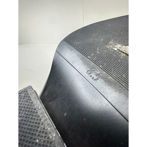 Torgeis Size 8.5 Black Marion Faux Leather Wedge Heel Ankle Boots Bootie Fall - Picture 10 of 13